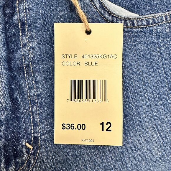 Kikit bootcut women jeans size 12 medium wash NWT Western Bohemian Casual Denim - Picture 3 of 6